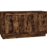 VidaXL Dressoir 102x35x55 cm bewerkt hout gerookt eikenkleurig