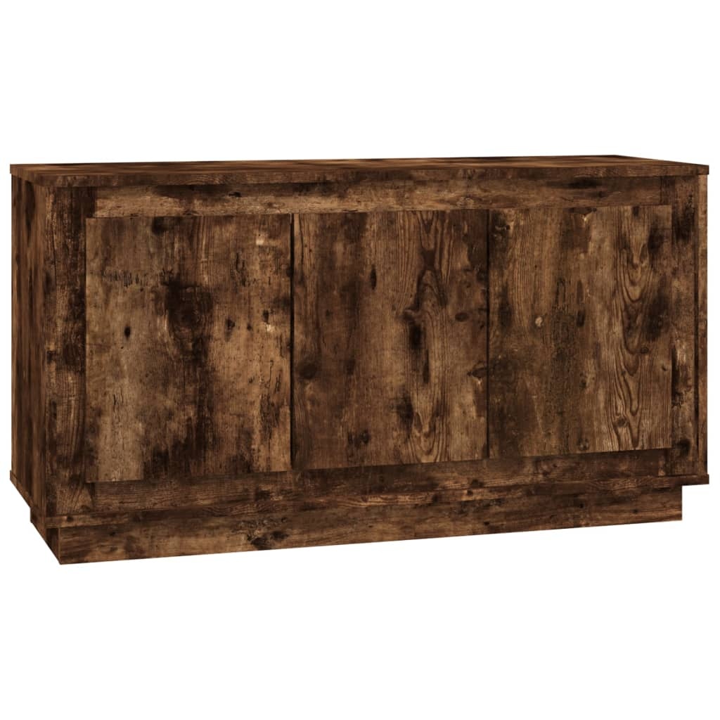 VidaXL Dressoir 102x35x55 cm bewerkt hout gerookt eikenkleurig