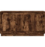 VidaXL Dressoir 102x35x55 cm bewerkt hout gerookt eikenkleurig