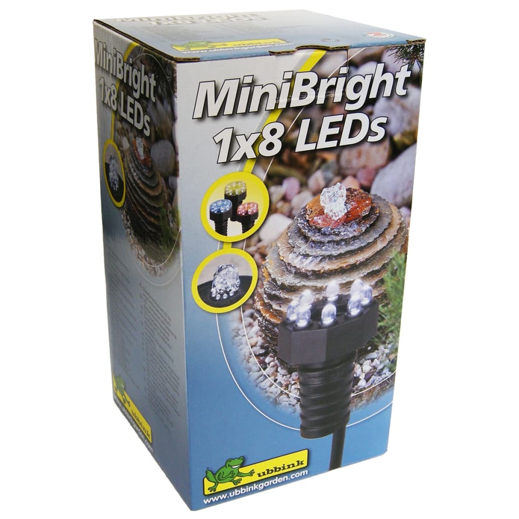 vidaXL Onderwater vijververlichting MiniBright 1x8 LED 1354018