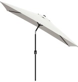 vidaXL Parasol vierhoekig zandwit 200 x 300 cm