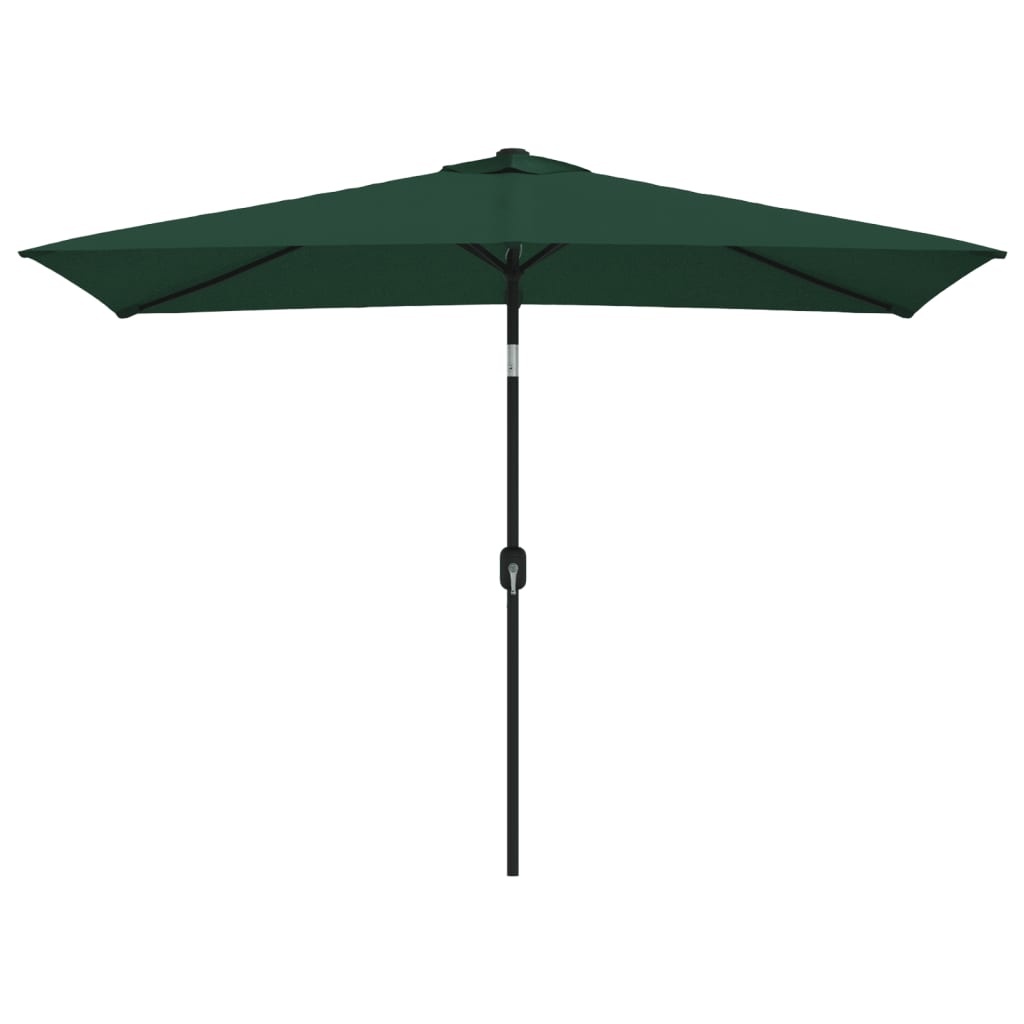 vidaXL Parasol rechthoekig 200x300 cm groen