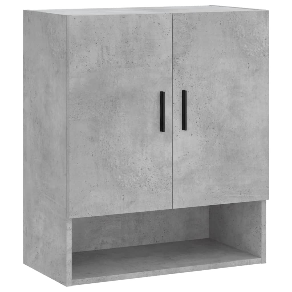 VidaXL Wandkast 60x31x70 cm bewerkt hout betongrijs
