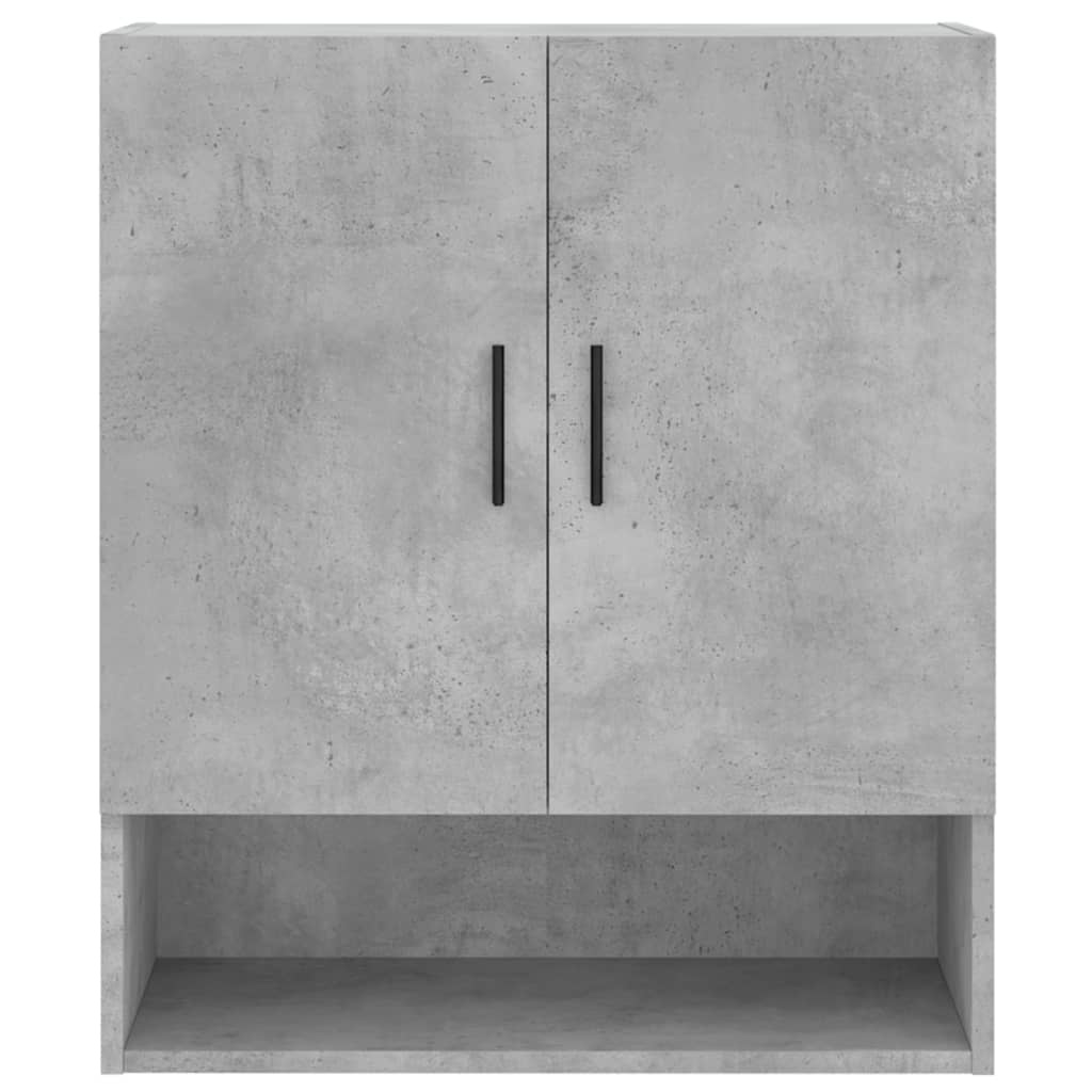 VidaXL Wandkast 60x31x70 cm bewerkt hout betongrijs