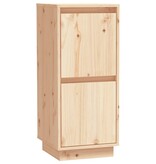 VidaXL Dressoirs 2 st 31,5x34x75 cm massief grenenhout