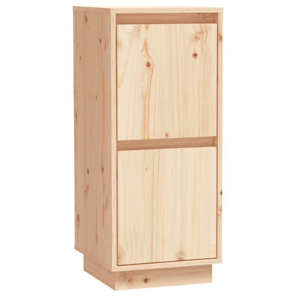 VidaXL Dressoirs 2 st 31,5x34x75 cm massief grenenhout