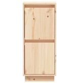 VidaXL Dressoirs 2 st 31,5x34x75 cm massief grenenhout