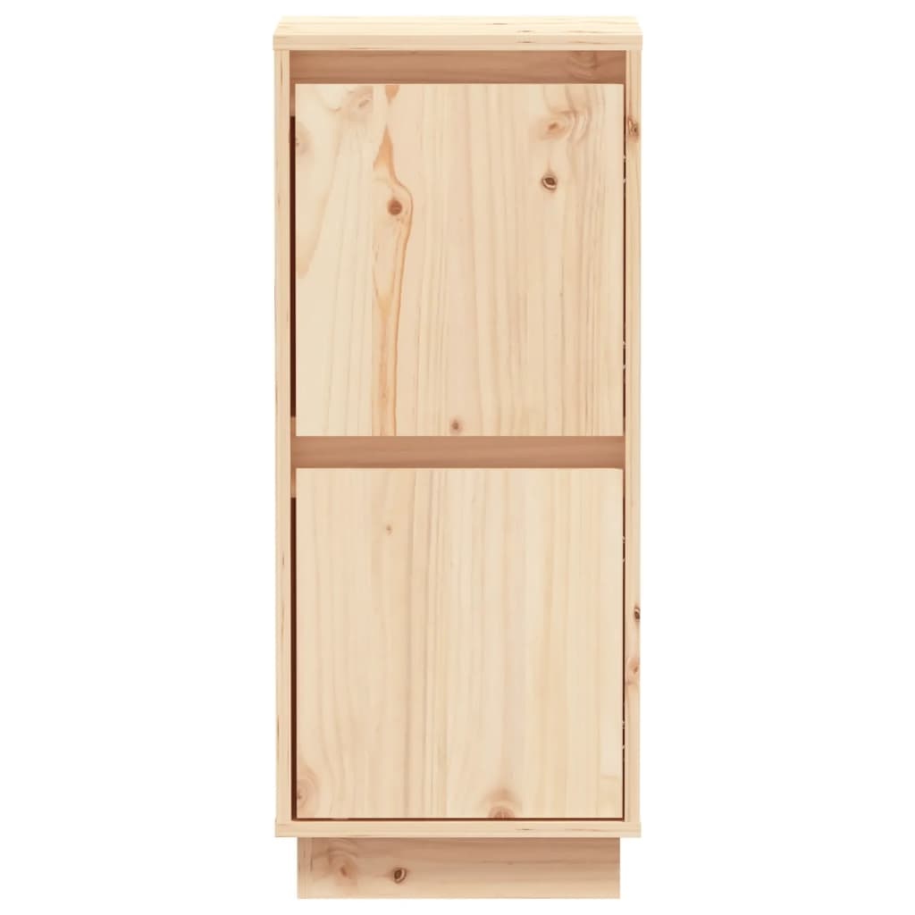 VidaXL Dressoirs 2 st 31,5x34x75 cm massief grenenhout