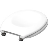 vidaXL Toiletbril WHITE duroplast
