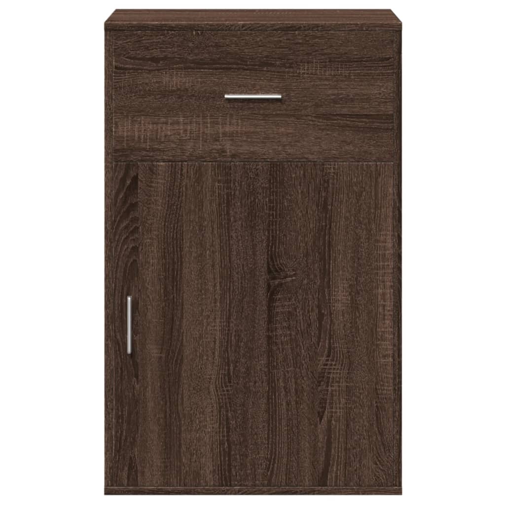 VidaXL Opbergkast 56,5x39x90 cm bewerkt hout bruin eikenkleurig