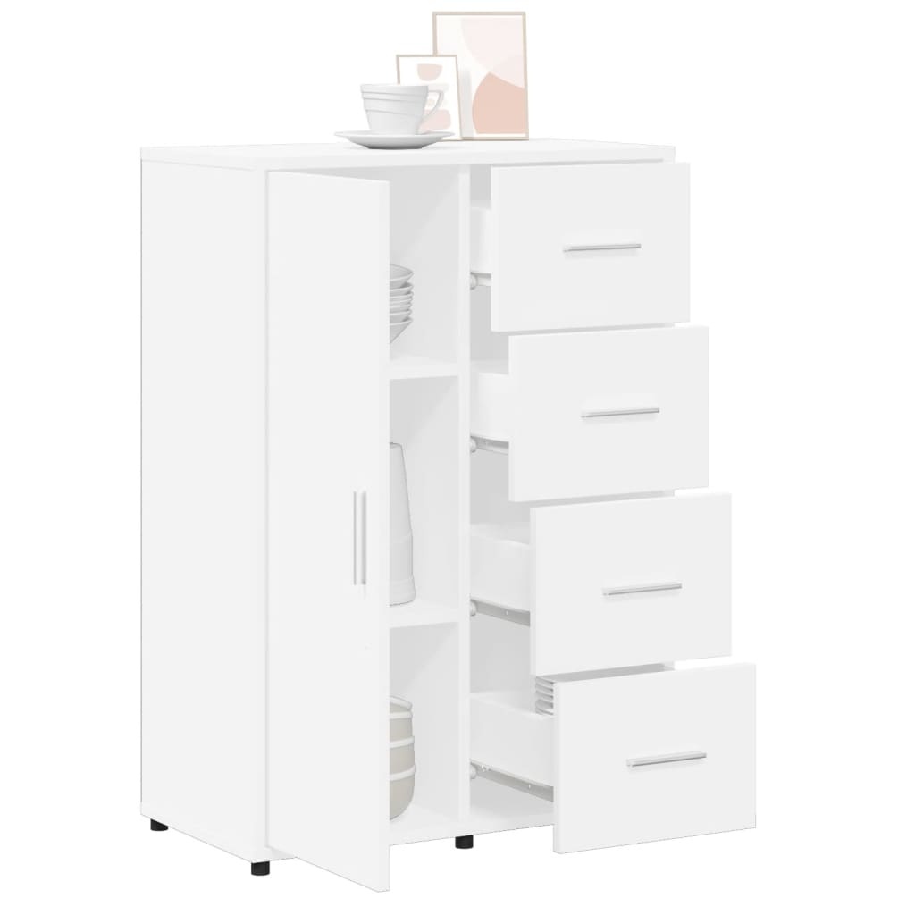 VidaXL Dressoir 60x31x84 cm bewerkt hout wit