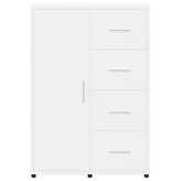 VidaXL Dressoir 60x31x84 cm bewerkt hout wit