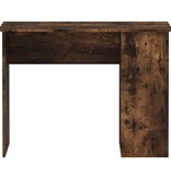 VidaXL Bureau 100x55x75 cm bewerkt hout gerookt eikenkleurig