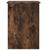 VidaXL Bureau 100x55x75 cm bewerkt hout gerookt eikenkleurig