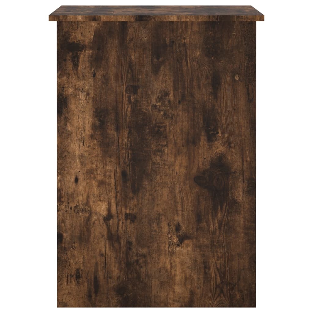 VidaXL Bureau 100x55x75 cm bewerkt hout gerookt eikenkleurig