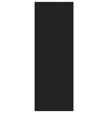 VidaXL Wandschap 45,1x16x45,1 cm spaanplaat zwart