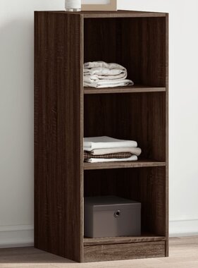 VidaXL Kledingkast 48x41x102 cm bewerkt hout bruin eikenkleurig