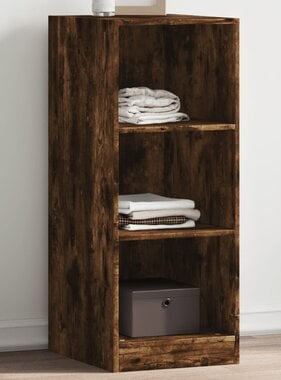 VidaXL Kledingkast 48x41x102 cm bewerkt hout gerookt eikenkleurig