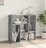 VidaXL Tv-meubelen 2 st 75x30x50 cm bewerkt hout grijs sonoma eiken