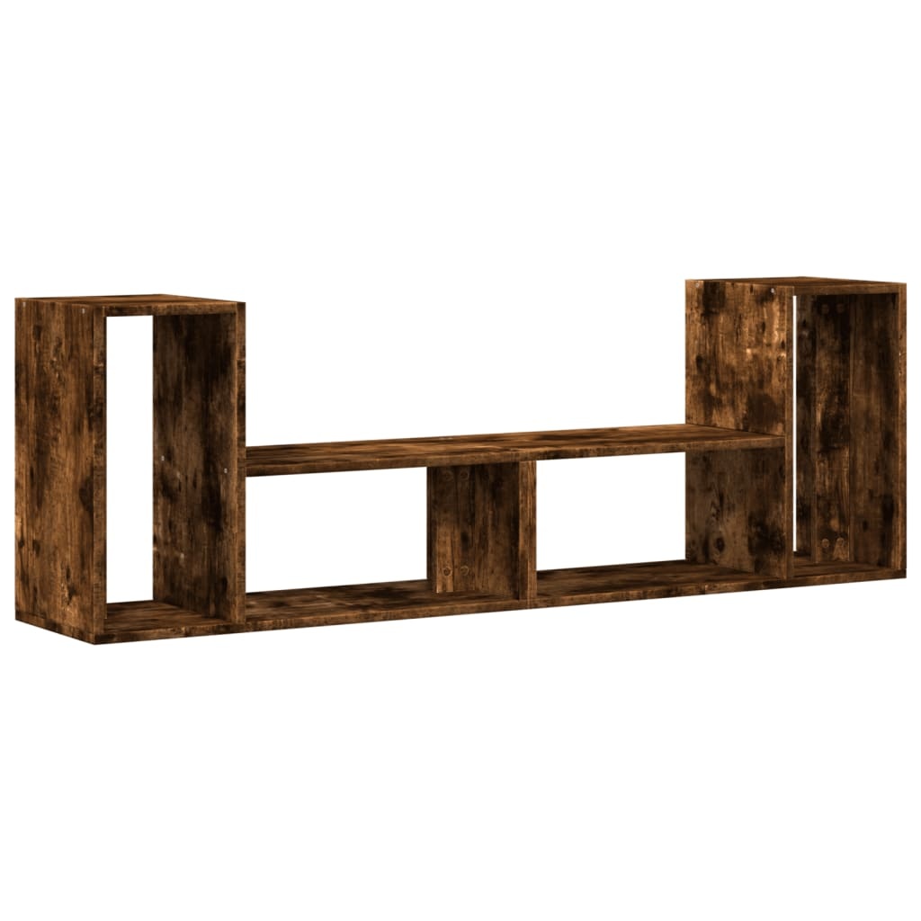 VidaXL Tv-meubelen 2 st 75x30x50 cm bewerkt hout gerookt eikenkleurig