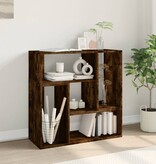 VidaXL Tv-meubelen 2 st 75x30x50 cm bewerkt hout gerookt eikenkleurig