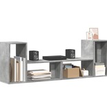 VidaXL Tv-meubelen 2 st 75x30x50 cm bewerkt hout betongrijs