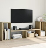 VidaXL Tv-meubelen 2 st 75x30x50 cm bewerkt hout sonoma eikenkleurig