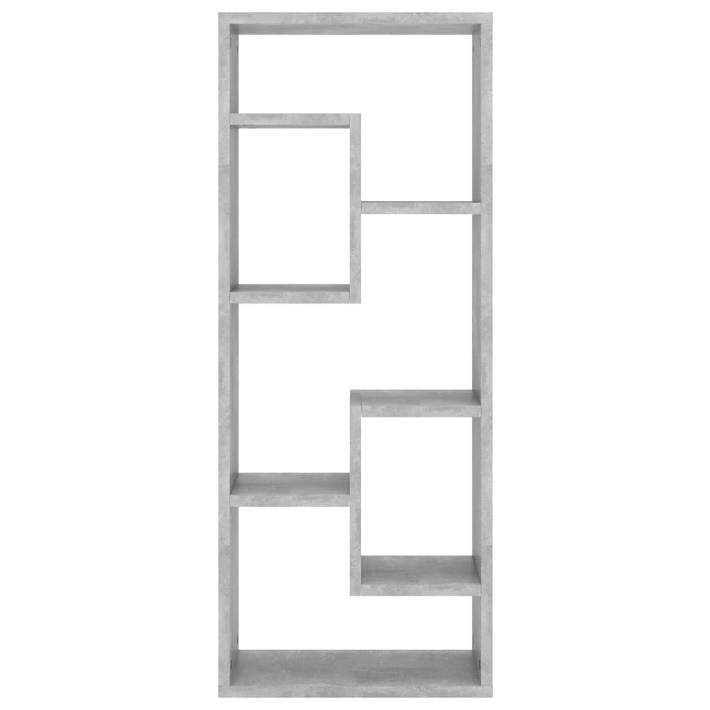 VidaXL Wandschap 36x16x90 cm spaanplaat betongrijs