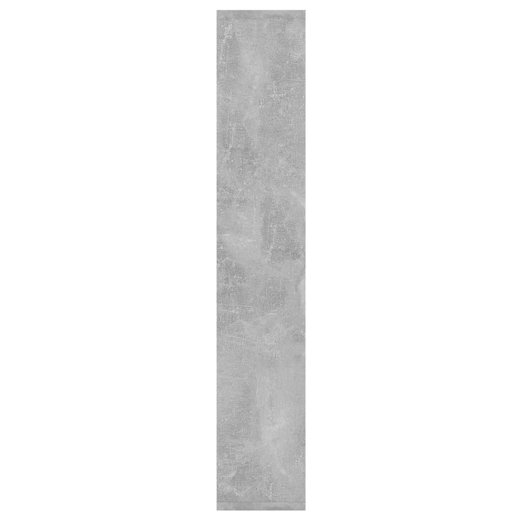 VidaXL Wandschap 36x16x90 cm spaanplaat betongrijs