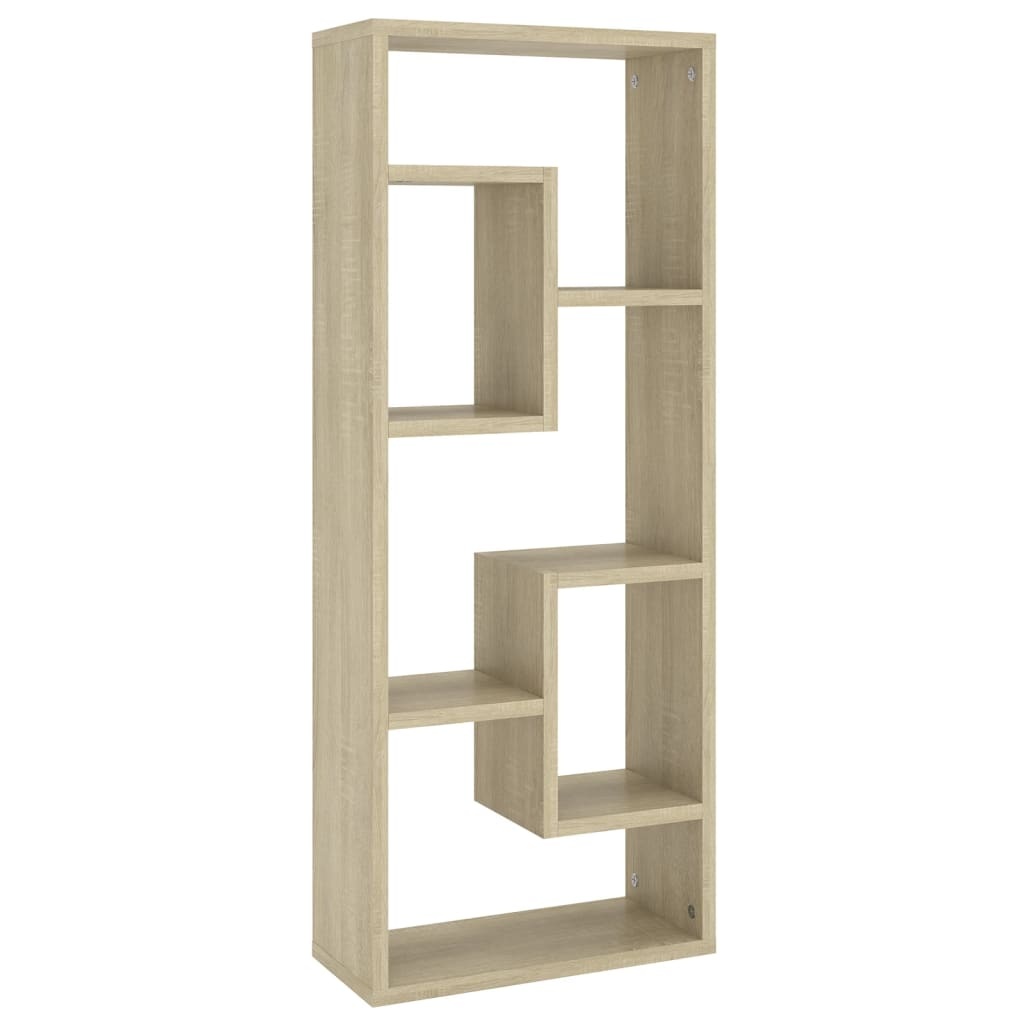 VidaXL Wandschap 36x16x90 cm spaanplaat sonoma eikenkleurig