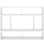 VidaXL Wandschap 75x16x55 cm bewerkt hout wit
