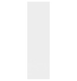 VidaXL Wandschap 75x16x55 cm bewerkt hout wit