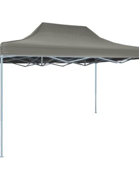 VidaXL Partytent inklapbaar 3x4 m staal antraciet