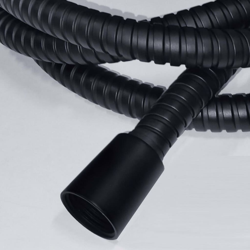 vidaXL Doucheslang Ultrahose 150 cm zwart