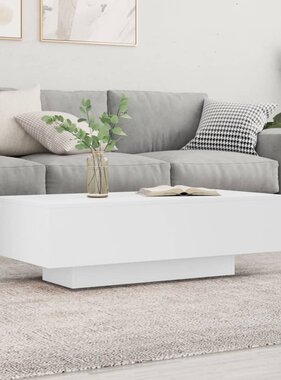 VidaXL Salontafel 100x49,5x31 cm bewerkt hout zwart