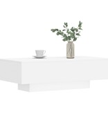 VidaXL Salontafel 100x49,5x31 cm bewerkt hout zwart