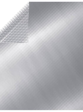 VidaXL Zwembadhoes rechthoekig 1000x600 cm PE zilverkleurig
