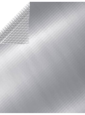 VidaXL Zwembadhoes rechthoekig 800x500 cm PE zilverkleurig