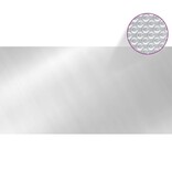 VidaXL Zwembadhoes 549x274 cm PE zilverkleurig