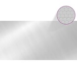 VidaXL Zwembadhoes 549x274 cm PE zilverkleurig
