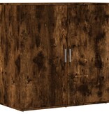 VidaXL Dressoir 79x38x80 cm bewerkt hout gerookt eikenkleurig