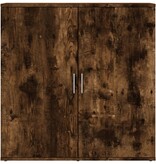 VidaXL Dressoir 79x38x80 cm bewerkt hout gerookt eikenkleurig