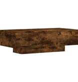 VidaXL Salontafel 100x49,5x31 cm bewerkt hout gerookt eikenkleurig