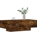 VidaXL Salontafel 100x49,5x31 cm bewerkt hout gerookt eikenkleurig