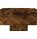 VidaXL Salontafel 100x49,5x31 cm bewerkt hout gerookt eikenkleurig