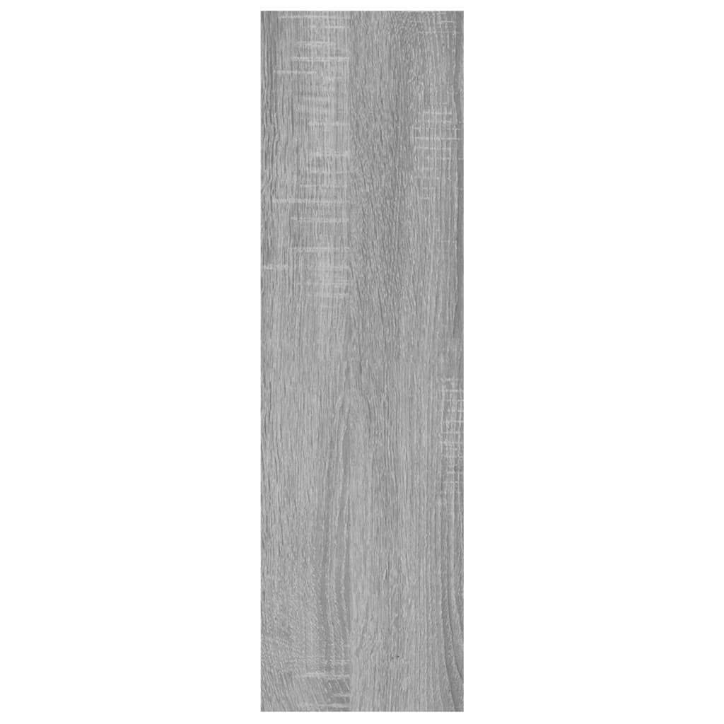 VidaXL Wandschap 75x16x55 cm bewerkt hout grijs sonoma eikenkleurig