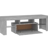 VidaXL Tv-meubel met LED-verlichting 120x35x40 cm grijs sonoma eiken