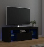 VidaXL Tv-meubel met LED-verlichting 120x35x40 cm zwart