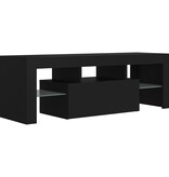 VidaXL Tv-meubel met LED-verlichting 120x35x40 cm zwart