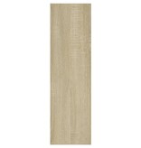 VidaXL Wandschap 75x16x55 cm spaanplaat sonoma eikenkleurig
